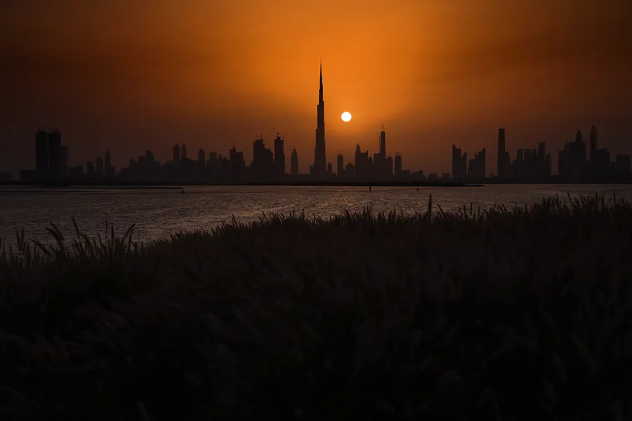Desert sunset